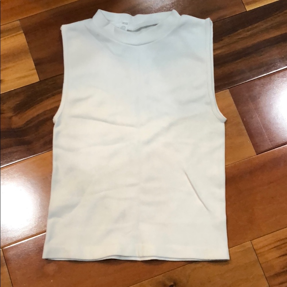 White tank top